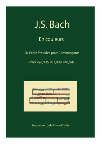 Bach en Couleurs (6 préludes) - Analyse Musicale - CHARLIER C. - page de garde