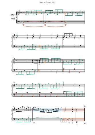 Bach en Couleurs (6 préludes) - Analyse Musicale - CHARLIER C. - app.scorescoreTitle