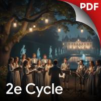 6 Nocturnes  - Chœur & Quatuor Clarinettes - MOZART W. A.