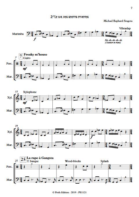 Alucard - Ensemble de percussions - RAPHARD M. - Partition
