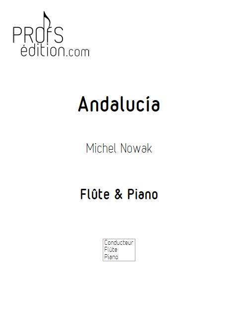 Andalucía - Flûte & Piano - NOWAK M. - page de garde