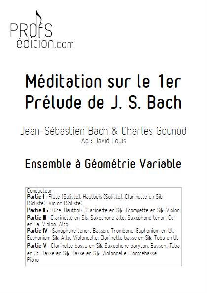 Ave Maria - Ensemble Variable - BACH GOUNOD - page de garde