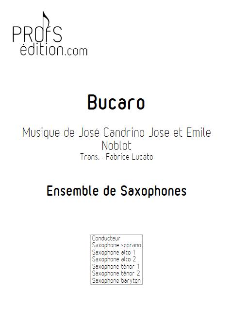 Bucaro - Ensemble de saxophones - NOBLOT E. - page de garde