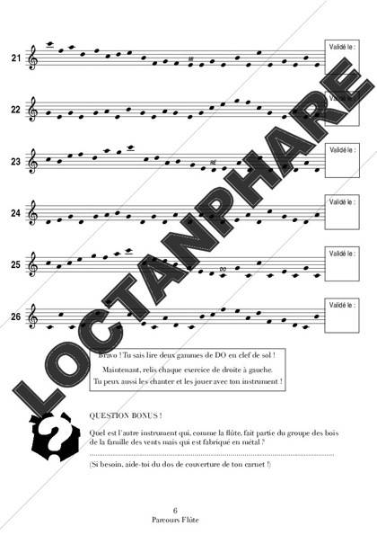 Carnet de notes - Formation Musicale - KUNTZMANN S. - page de garde