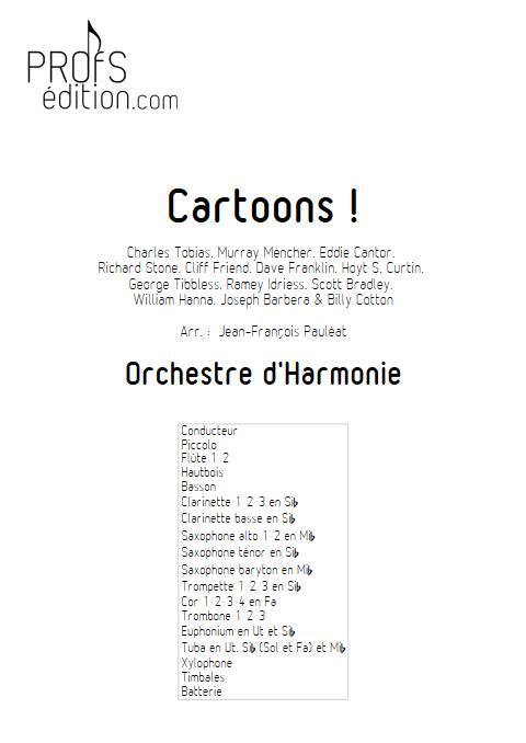 Cartoons - Orchestre d'harmonie - DIVERS - page de garde