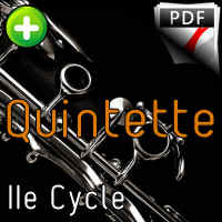 Concerto pour Clarinette KV622 (Adagio) - Quintette Clarinettes (Clar Sib) - MOZART W. A.