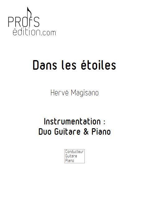 Dans les étoiles - Piano et Guitare - MAGISANO H. - page de garde