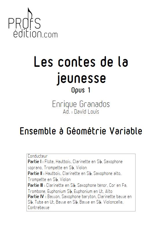 Dedicatoria - Ensemble Variable - GRANADOS E. - page de garde