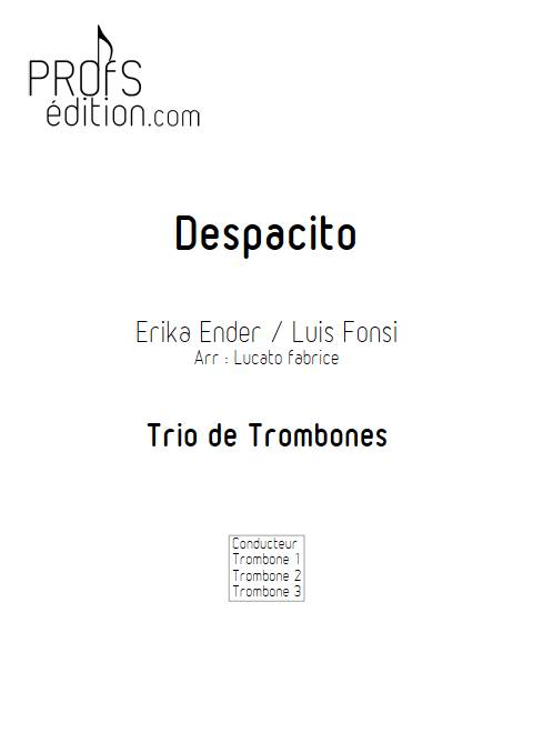 Despacito - Trio de Trombones - FONSI L. - page de garde