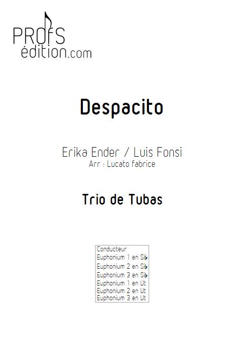 Despacito - Trio de Tubas - FONSI L. - page de garde