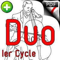 Le Roi Dagobert - Duo Violoncelles - TRADITIONNEL