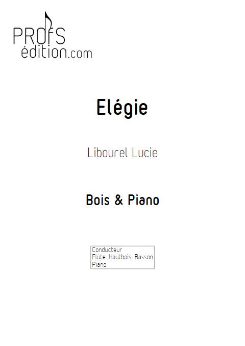 Elégie - Instrument & Piano - LIBOUREL L. - page de garde