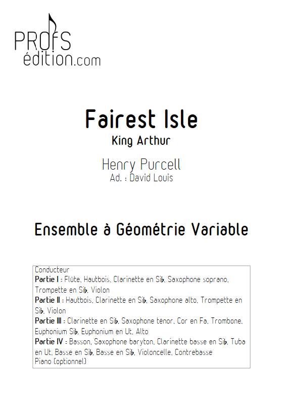 Fairest Isle - Ensemble Variable - PURCELL H. - page de garde