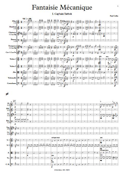 Fantaisie Mécanique - Orchestre Symphonique - COLLIN P. - app.scorescoreTitle