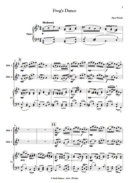 Frog's Dance - Trio Hautbois Piano - VANCIN A. - app.scorescoreTitle