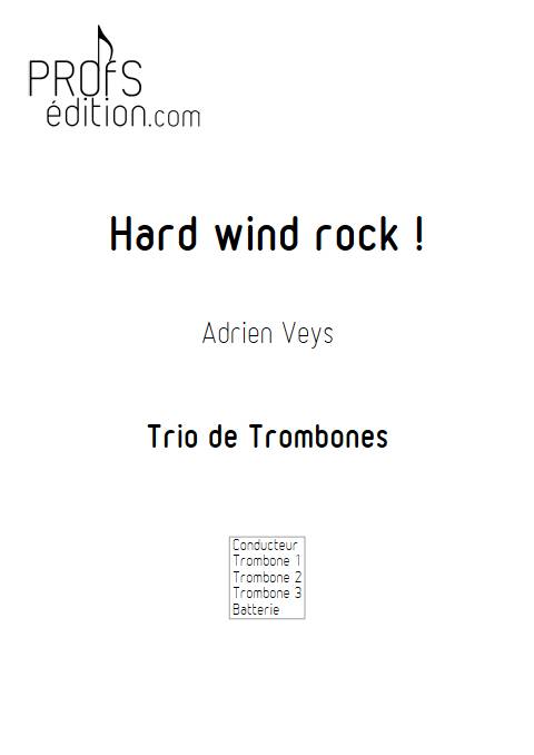 Hard wind rock ! - Trio de Trombones - VEYS A. - page de garde