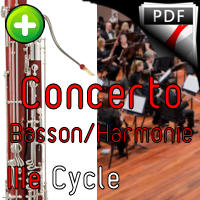 Concerto pour Basson - Orchestre Harmonie - WEBER C. M. V.