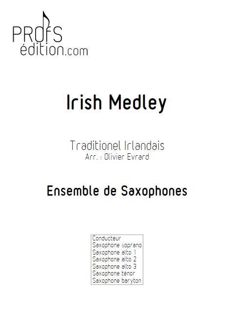 Irish Medley - Ensemble de Saxophones - TRADTIONNEL IRLANDAIS - page de garde