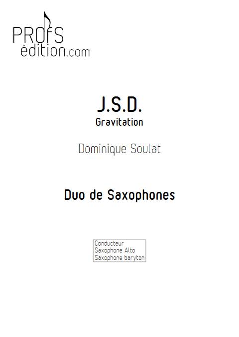 JSD - Duo de Saxophones - SOULAT D. - page de garde