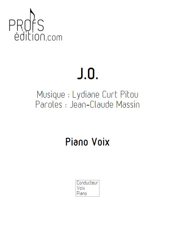 J.O. - Piano Voix - CURT PITOU L. - page de garde