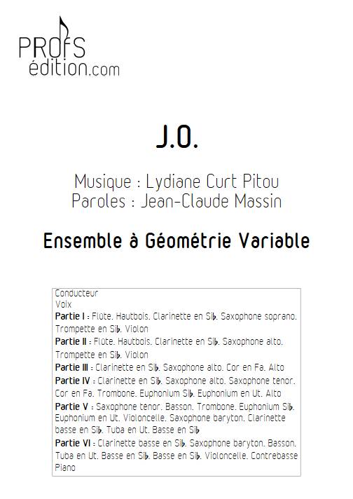 J.O. - Ensemble Variabla - CURT PITOU L. - page de garde