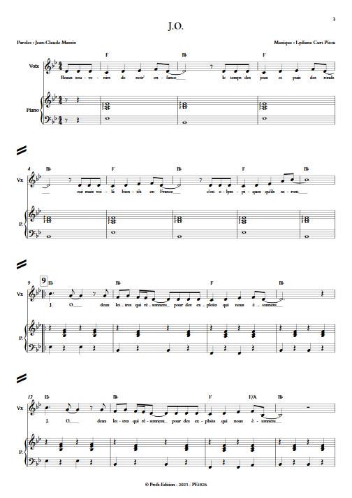 J.O. - Ensemble Variabla - CURT PITOU L. - app.scorescoreTitle