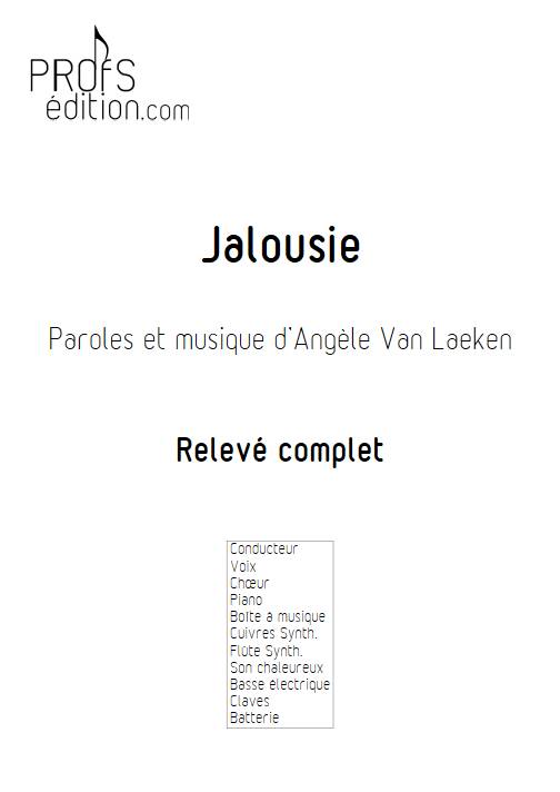 Jalousie - Relevé - ANGELE - page de garde