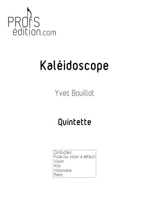 Kaleïdoscope - Quintette - BOIUILLOT Y. - page de garde