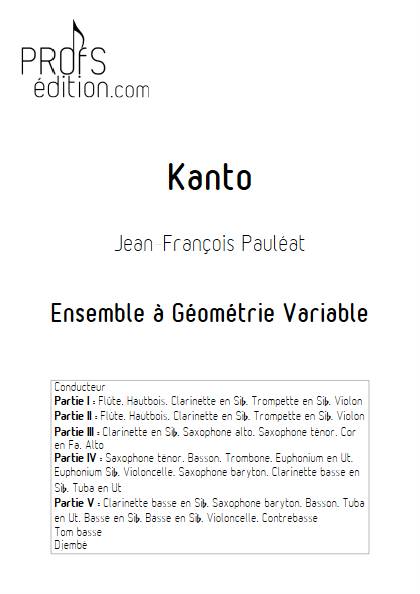 Kanto - Ensemble Variable - PAULEAT J-F - page de garde