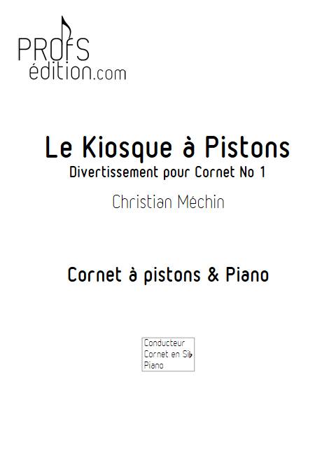 Le Kiosque à pistons - Cornet & Piano - MECHIN C. - page de garde