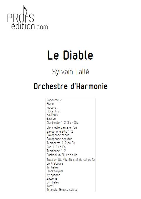 Le diable - Orchestre d'harmonie - TALLE S. - page de garde