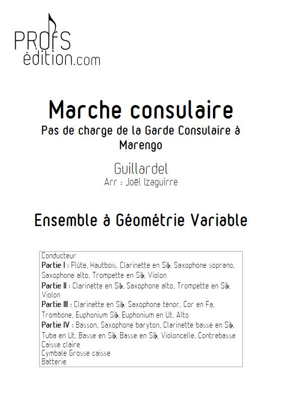 Marche consulaire- Ensemble Variable - GUILLARDEL - page de garde