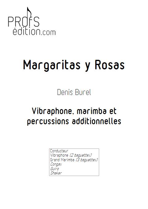 Margaritas y Rosas - Ensemble de Percussions - BUREL D. - page de garde