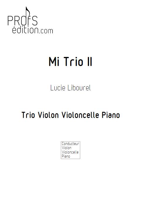 Mi Trio II - Trio cordes - LIBOUREL L. - page de garde