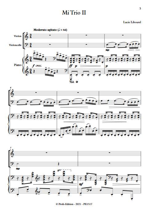 Mi Trio II - Trio cordes - LIBOUREL L. - app.scorescoreTitle