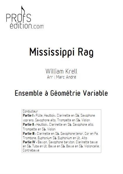 Mississippi Rag - Ensemble Variable - KRELL W. - page de garde