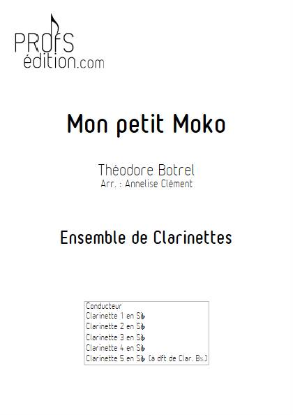Mon petit Moko - Ensemble de Clarinettes - BOTREL T. - page de garde