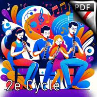 Music Family 2e recueil - Quatuor de clarinettes - CURT PITOU L.
