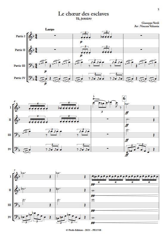 Nabucco - Ensemble Variable - VERGI G. - Partition