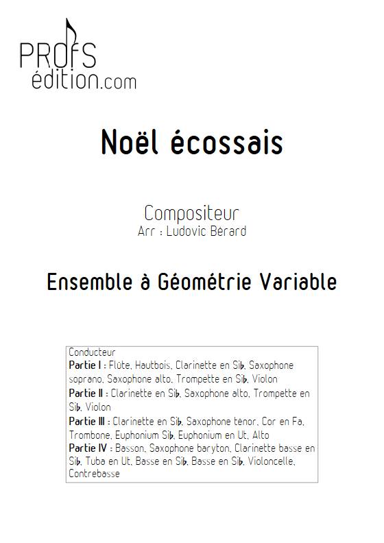 Noël écossais - Ensemble Variable - ANONYME - page de garde