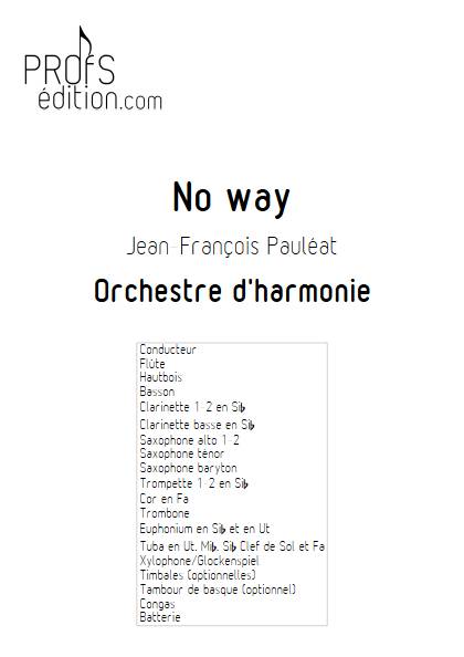 No way - page de garde