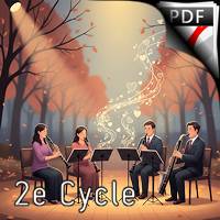 Novembre - Chanson d'amour - Quatuor de Clarinettes - CURT PITOU L.