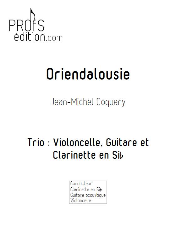 Oriendalousie - Trio - COQUERY J. M. - page de garde