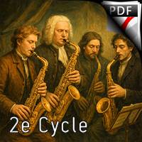 Suite orchestrale No 2 en Si mineur - Ensemble de Saxophones - BACH J. S.