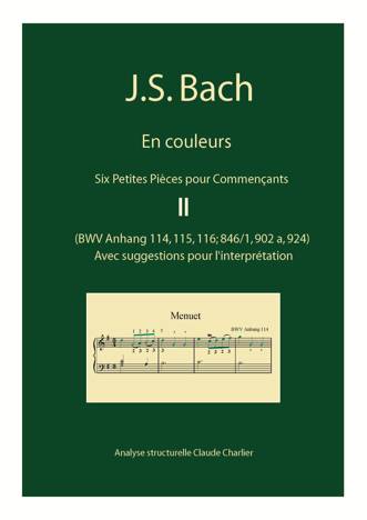 Bach en Couleurs (6 petites pièces) - Analyse Musicale - CHARLIER C. - page de garde