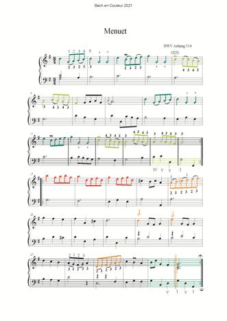 Bach en Couleurs (6 petites pièces) - Analyse Musicale - CHARLIER C. - app.scorescoreTitle