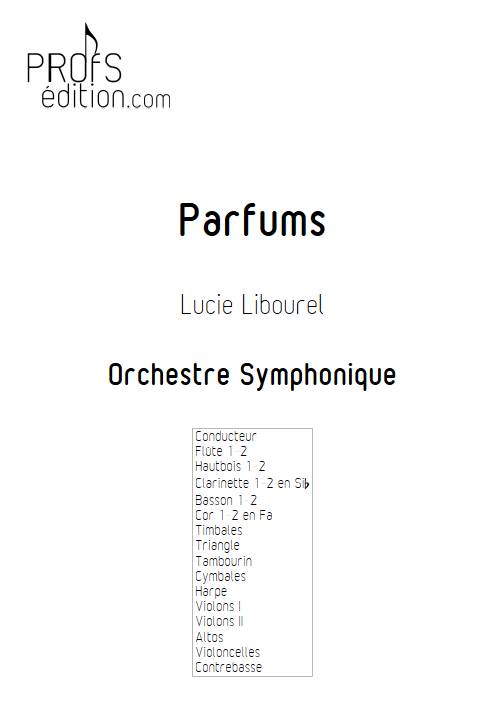 Parfums - Orchestre Symphonique - LIBOUREL L. - page de garde