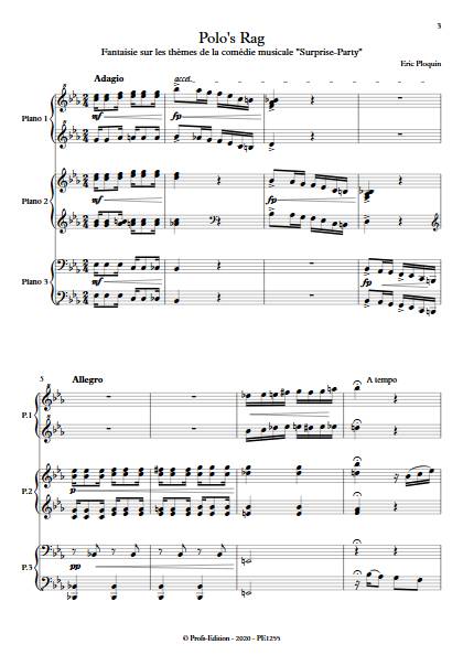 Polo's Rag - Piano 6 mains - PLOQUIN E. - app.scorescoreTitle