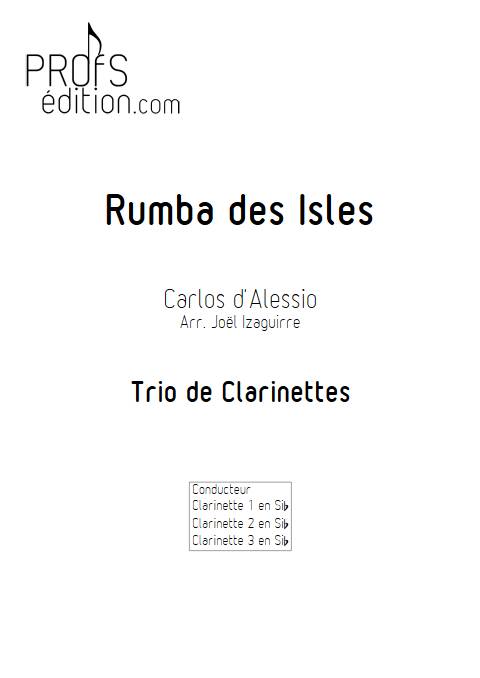Rumba des Isles - Trio de Clarinettes - ALESSIO D' A. - page de garde