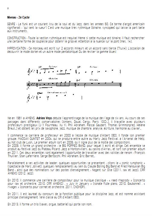 Shake Up - Quatuor de Flûtes - VEYS A. - Fiche Pédagogique